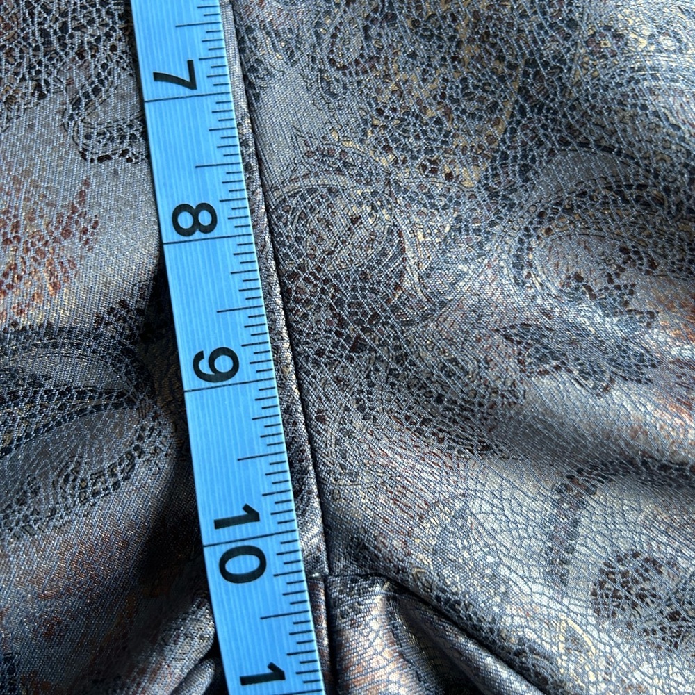 Faux Leather Printed Pants - Picture 7 of 7